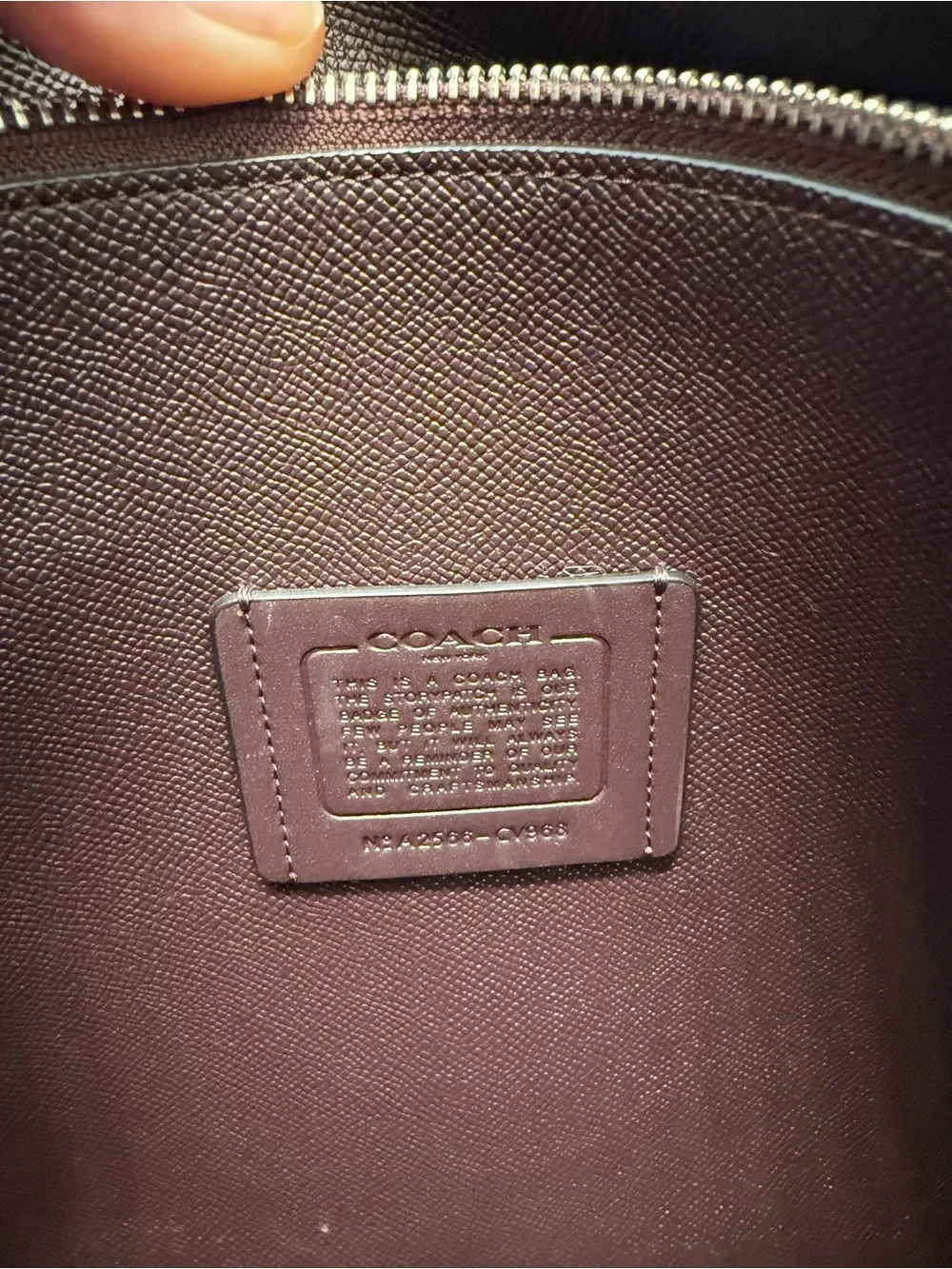 Coach Classic Black Leather Tote Bag - Sleek Everyday Carry